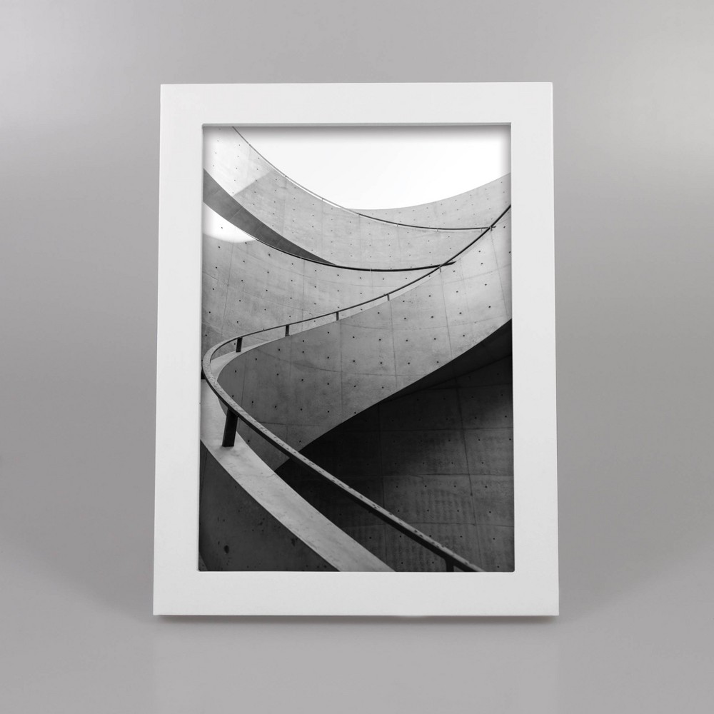 Photos - Photo Frame / Album 5" x 7" Thin Single Picture Frame White - Threshold™