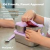 WeeSprout Stainless Steel Lunch Box Set - Matte Green - 3 of 4