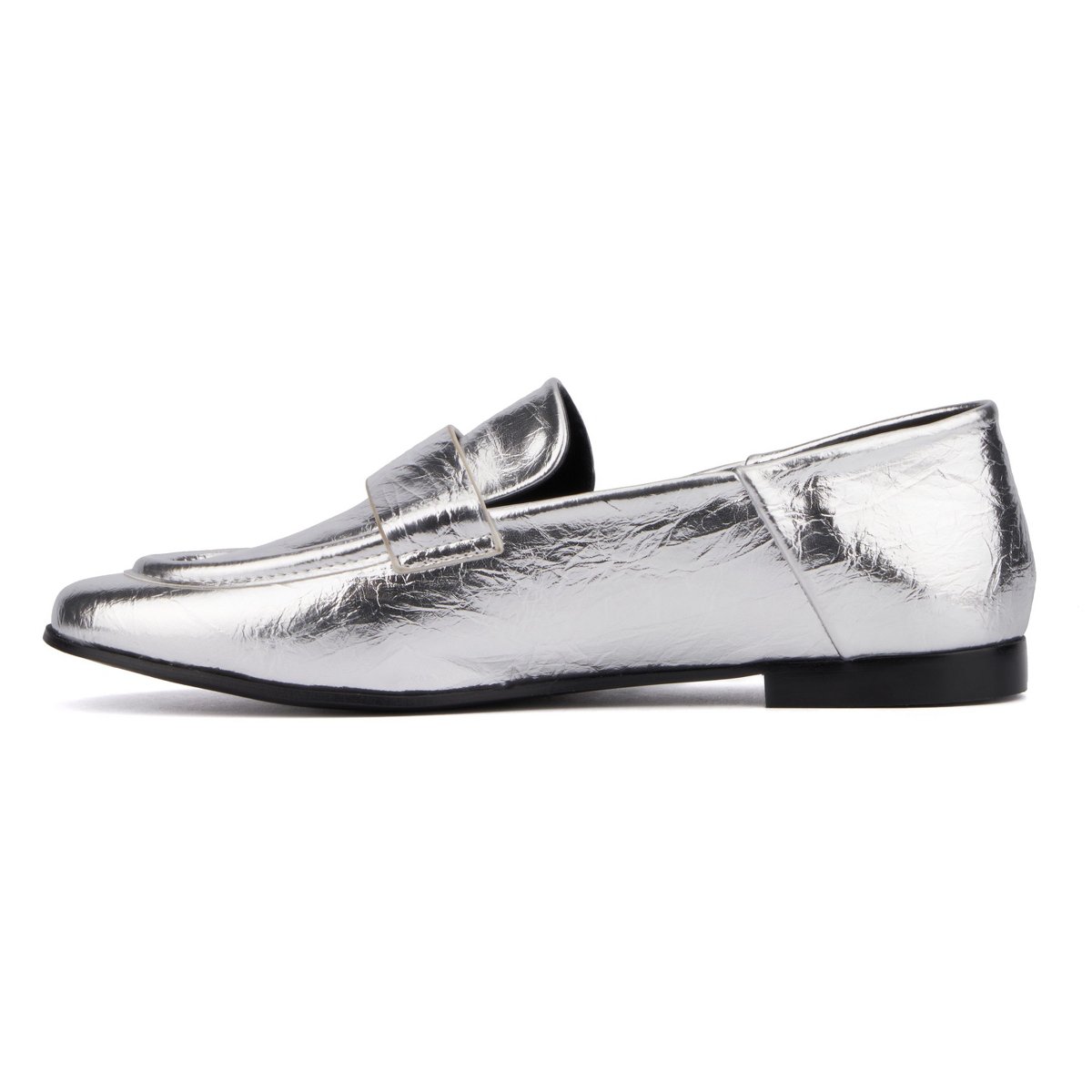 Женские туфли Torgeis Women's Carleigh Loafer Casual Shoe - 9, SILVER — фото 3