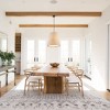 18" LED 1-Light Arden Iron Pendant Oil Rubbed Bronze/Beige - JONATHAN Y: Modern Linen Shade, ETL Listed, Adjustable Height - 4 of 4