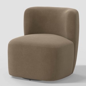 Neko Swivel Chair in Luxe Velvet - Threshold™ - 1 of 4