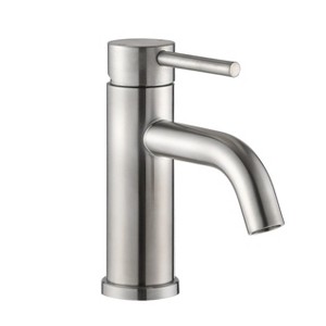 Grungis 6.57" High Bathroom Sink Faucet,Stainless Steel Bathroom Faucetst for Home Sinks - 1 of 4