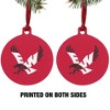 Eastern Washington University Primary Aluminum Holiday Christmas Tree Ornament - 2 of 4