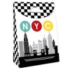 Big Dot of Happiness NYC Cityscape - New York City Gift Favor Bags - Party Goodie Boxes - Set of 12 - 3 of 4