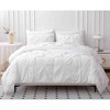 BAGOKIE 7-Piece Pinch Pleat Bed in a Bag Comforter Set for All Season - 4 of 4