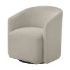 NicBex Modern Swivel Chair with Pocket Coil Seat Cushion, Soft & Durable Upholstery for Living Room, Bedroom, Office Accent - 3 of 4