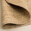 Maxax Natural Jute Oval Rugs, Hand Woven Jute Area Rug for Halloween Christmas Living Room Home Entryway Decor Rustic Farmhouse - 4 of 4