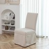 Classic Covered Armless Dining Chair - WOVENBYRD - 2 of 4
