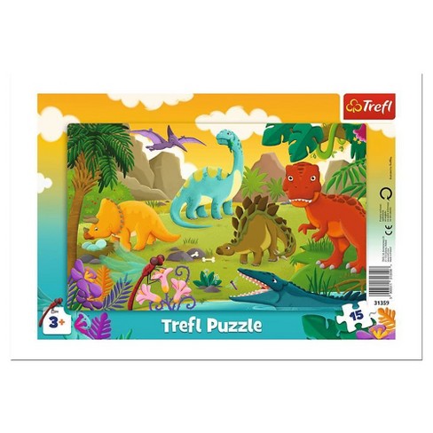 Trefl Dinosaurs - 3 in 1 (20, 36, 50 pieces) puzzle - Kalimat Store