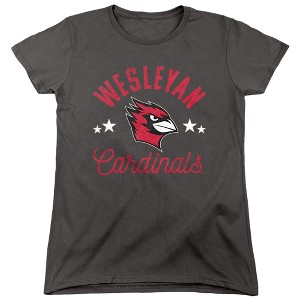 Women's Wesleyan University Cardinals T-Shirt - 1 of 4