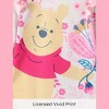 Disney Mickey and Friends Minnie Mouse Baby Girl Ruffled Sleeves Character Print Jumpsuit/Romper - 4 of 4