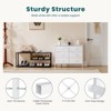 PAGED Drawer Dresser Large Capacity Chest of Drawers Fabric Storage Cabinet with Wooden Top for Living Room, Bedroom - 3 of 4