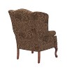 Comfort Pointe Paisley Traditional Wingback Accent Chair - 4 of 4