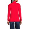 Lands' End Women's Relaxed Cotton Long Sleeve Mock Turtleneck - 2 of 3