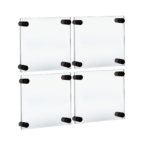 Azar Displays Floating Acrylic Wall Frame - image 1 of 4