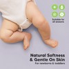 KeaBabies 2pk Soothe Waterproof Fitted Crib Sheets for Girl, Boy, 100% Organic Soft Cotton Crib Mattress Protector Sheet - 3 of 4