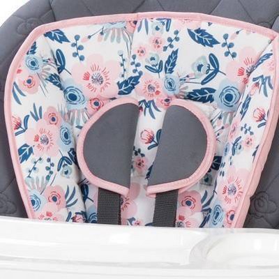 baby trend tot spot high chair bluebell