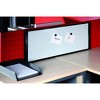 MasterVision Magnetic Steel Dry-Erase Cubicle Board 18 Inches x 36 Inches Black Aluminum Frame - 3 of 4