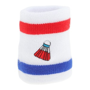 Unique Bargains Breathable Comfortable Wristbands Badminton 1 Pc - 1 of 4