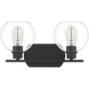 Quoizel Lighting Pruitt 2 - Light Vanity in  Matte Black - 2 of 4