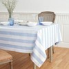 Solino Home Striped Linen Tablecloth | Cabana Stripe - 4 of 4