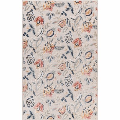 Hauteloom Rectangle Area Rug   Off White