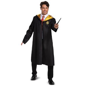 Warner Bros. Harry Potter Adult Hogwarts Halloween Costume Robe One Size Fits Most - 1 of 4