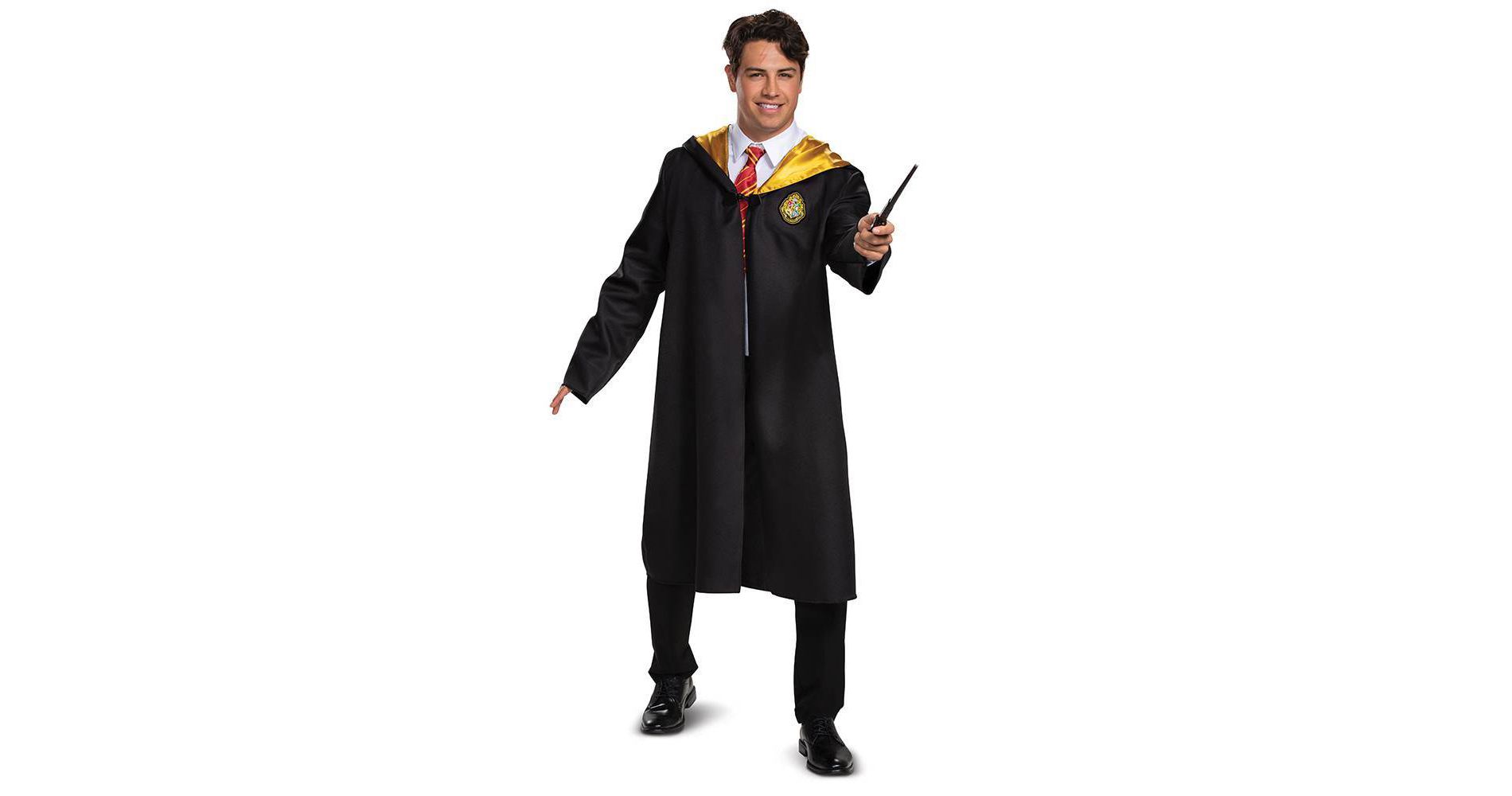 Warner Bros. Harry Potter Adult Hogwarts Halloween Costume Robe One Size Fits Most