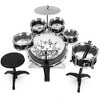 Best Choice Products 11-Piece Kids Starter Drum Set w/ Bass Drum, Tom Drums, Snare, Cymbal, Stool, Drumsticks - 4 of 4