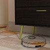 Famapy Modern 5 Drawers Dresser With Metal Legs and Handles - 4 of 4