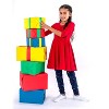 Mightly Girls Fair Trade Organic Cotton Solid 3/4 Sleeve Twirl Dress - 3 of 3