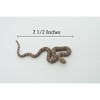 Collectible Wildlife Gifts | Water Snake, Hand Painted, Educational, Rubber Snake, Realistic Figure,  Model,   Gift,      2 1/2"    SF19 B31 - 2 of 4
