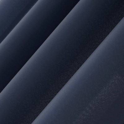 Navy Blue Polyester Blackout Grommet Window Panel 54" x 94.5"