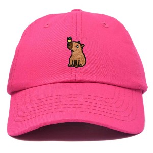Dalix Capybara Cap Embroidered Dad Baseball Hat Cotton Adjustable Womens - 1 of 4