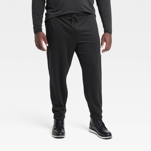 Men's Big Dwr Fleece Joggers - All In Motion™ Black 3xl : Target