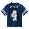 NFL Dallas Cowboy Dak Prescott Boys' Short Sleeve Toddler Jersey - 3 of 3