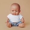 Miniland My Friends & Me Baby Doll, Latino Boy, 8-1/4" (Bag) - 4 of 4