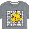 Boys' - Pokémon - Pikachu Pika Wall Short Sleeve Graphic T-Shirt - 2 of 4