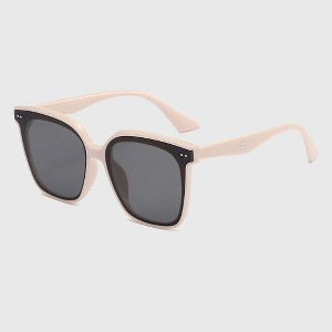 Anna-Kaci Women's Trendy Square Two - Tone Sunglasses - 1 of 4
