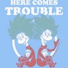 Infant's Dr. Seuss Here Comes Trouble  Bodysuit - Light Blue - 6 Months - 2 of 3