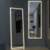 PexFix 20 in. W x 63 in. H Rectangular Frameless Vanity Mirror with Lights  in White - 3 of 4