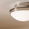 Kichler Lighting Bretta 2 - Light Flush Mount in  Polished Nickel - 4 of 4