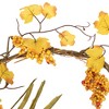 Northlight Autumn Leaves with Berries Artificial Fall Harvest Cornucopia Wreath, 18-Inch, Unlit - 4 of 4