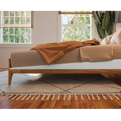 Twin Size Beige Polyurethane Foam Mattress Elevator