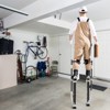 VEVOR Drywall Stilts, 24''-40'' Adjustable Aluminum Tool Stilts with Protective Knee Pads, Non-slip Work Stilts for Sheetrock Painting, Black - 2 of 4
