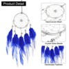 Unique Bargains Small Handmade Macrame Dream Catchers for Home Decoration 2 Pcs - 4 of 4