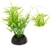 Unique Bargains Aquarium Plastic Plants for Fish Tank Landscape Decoration Green 1.97" Height 20 Pcs - 3 of 4
