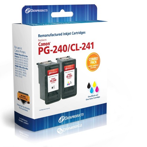 Remanufactured Black/tri-color 2-pack Standard Ink Cartridges - Compatible With Canon Ink Series (5207b001/5209b001) - Dataproducts : Target