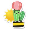 Bright Creations 40 Pieces Cactus Classroom Decorations and Bulletin Board with Banner, Cutouts, Borders - 4 of 4