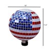 Very Cool Stuff Gazing Globe for Lawn and Garden, Stars & Stripes, 10" - 2 of 3